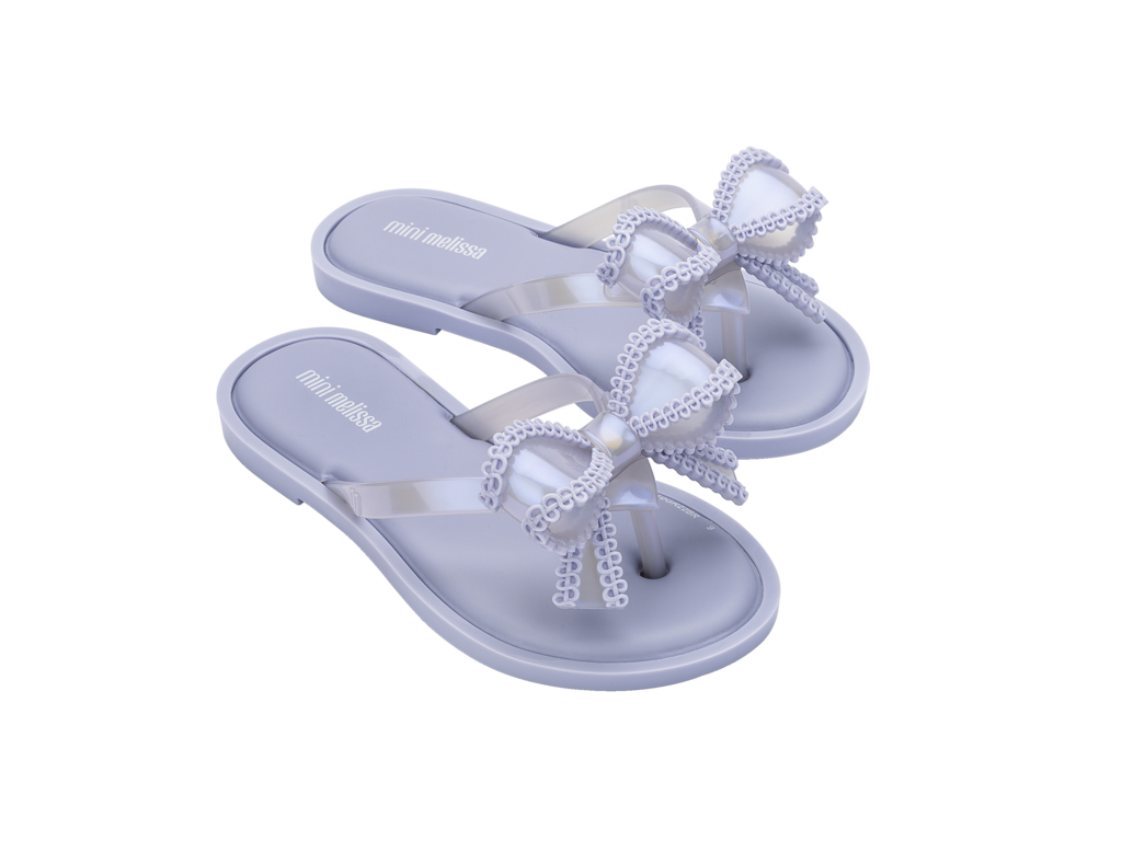 Mini melissa sales bow flip flops